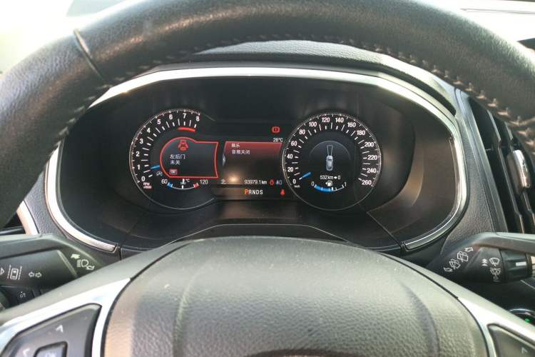 Used Ford Edge 2020 EcoBoost 245 Two-Wheel Drive Titanium 7-Seater Instrument Cluster