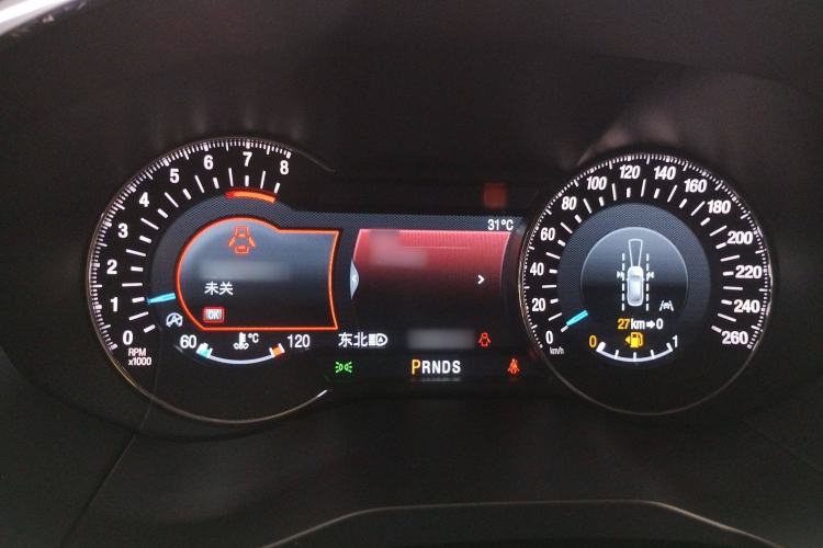 Used Ford Edge 2020 EcoBoost 245 Two-Wheel Drive Titanium 7-Seater Instrument Cluster