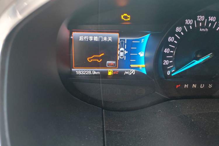Used Ford Edge 2020 EcoBoost 245 4x4 ST-Line 7-Seater Odometer Close Up