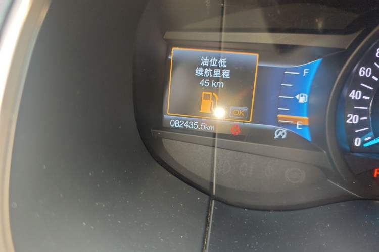 Used Ford Edge 2020 EcoBoost 245 Two-Wheel-Drive Platinum Edition 5 Seats Odometer Close Up
