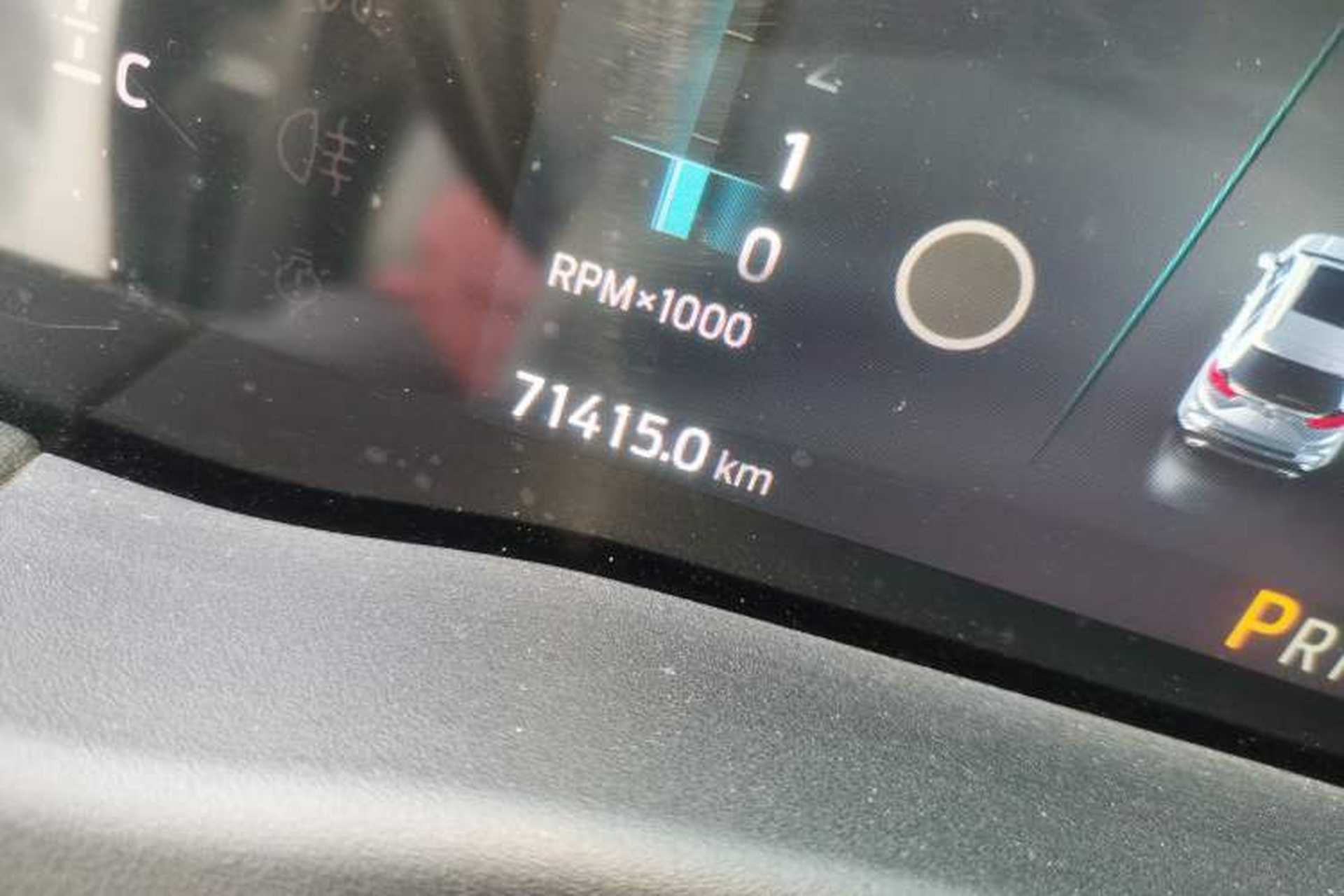 Used Ford Edge 2020 EcoBoost 245 Two-Wheel Drive Titanium 7-Seater Odometer Close Up