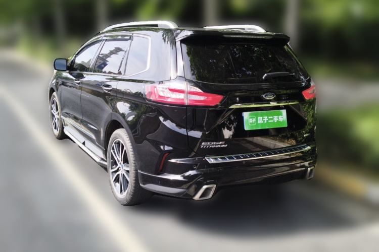 Used Ford Edge 2020 EcoBoost 245 Two-Wheel Drive Titanium 7-Seater Rear Left 45 Deg