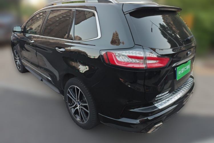Used Ford Edge 2020 EcoBoost 245 Two-Wheel Drive Titanium 7-Seater Rear Left 45 Deg
