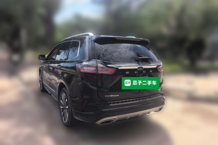 Used Ford Edge 2020 EcoBoost 245 Two-Wheel Drive Titanium 7-Seater Rear Left 45 Deg
