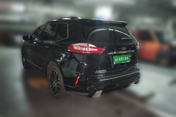Used Ford Edge 2020 EcoBoost 245 Two-Wheel Drive Titanium 7-Seater Rear Left 45 Deg