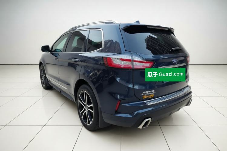 Used Ford Edge 2020 EcoBoost 245 Two-Wheel Drive Titanium 7-Seater Rear Left 45 Deg