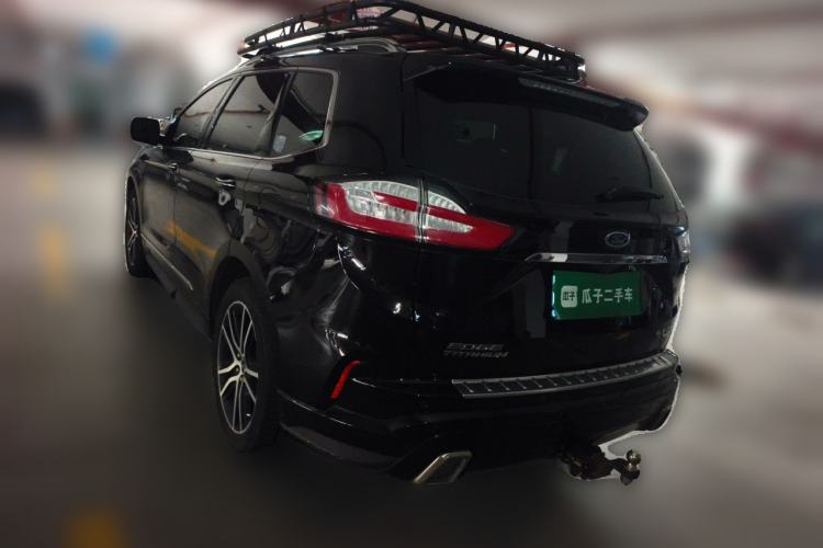 Used Ford Edge 2020 EcoBoost 245 Two-Wheel Drive Titanium 7-Seater Rear Left 45 Deg