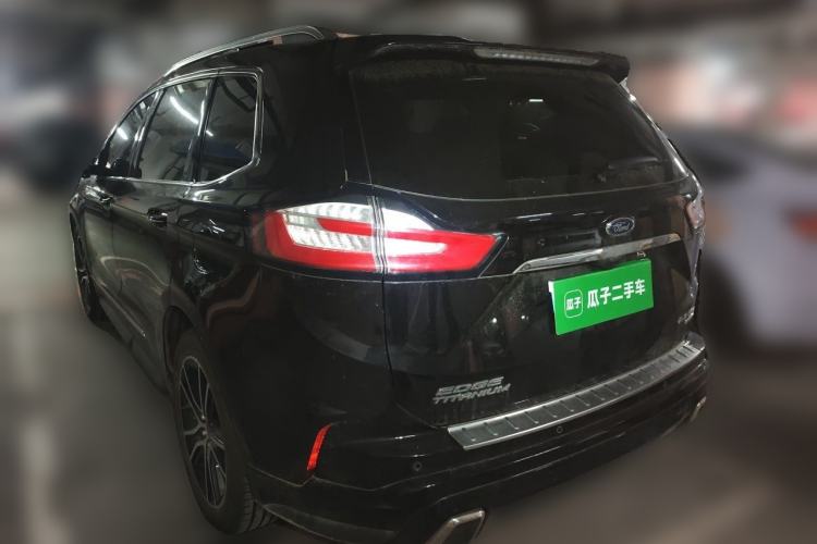 Used Ford Edge 2020 EcoBoost 245 Two-Wheel Drive Titanium 7-Seater Rear Left 45 Deg