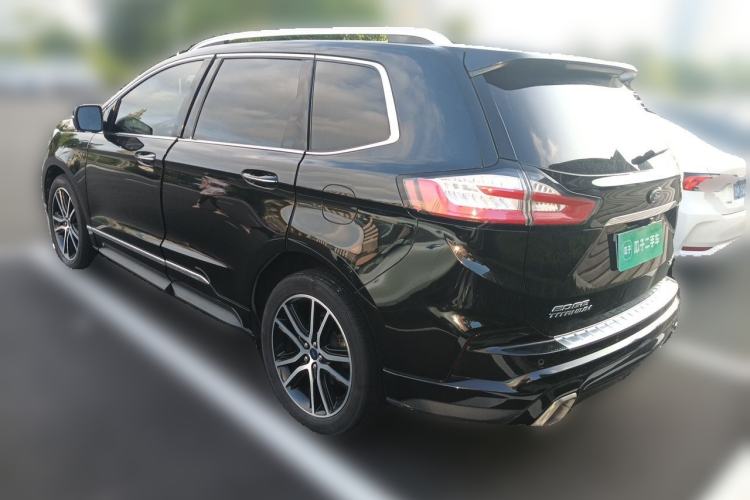 Used Ford Edge 2020 EcoBoost 245 Two-Wheel Drive Titanium 7-Seater Rear Left 45 Deg