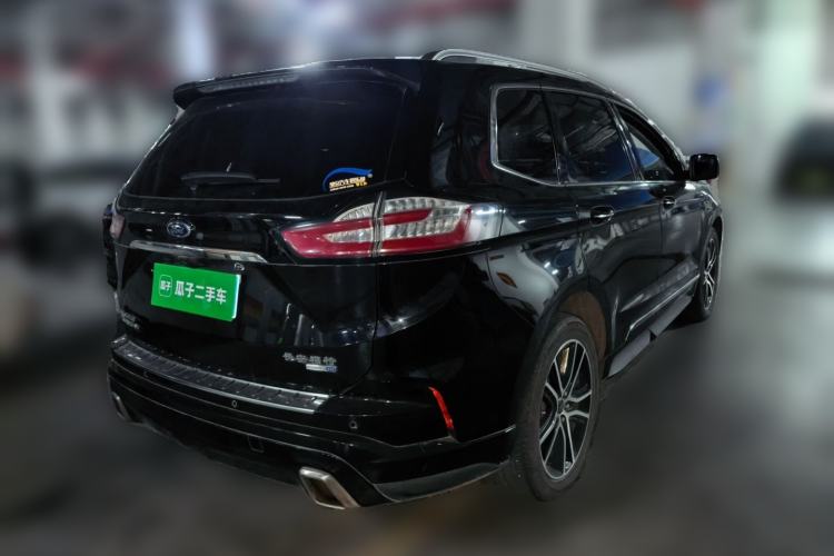 Used Ford Edge 2020 EcoBoost 245 Two-Wheel Drive Titanium 7-Seater Rear Right 45 Deg