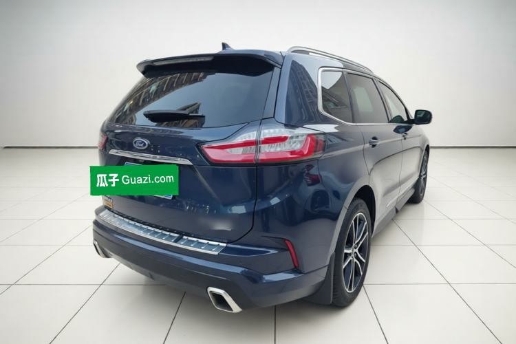 Used Ford Edge 2020 EcoBoost 245 Two-Wheel Drive Titanium 7-Seater Rear Right 45 Deg