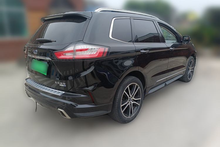 Used Ford Edge 2020 EcoBoost 245 Two-Wheel Drive Titanium 7-Seater Rear Right 45 Deg