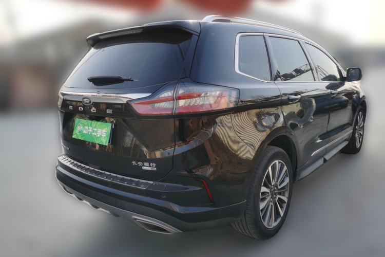 Used Ford Edge 2020 EcoBoost 245 Two-Wheel Drive Titanium 7-Seater Rear Right 45 Deg