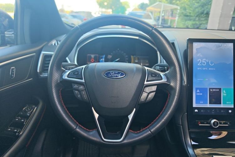 Used Ford Edge 2020 EcoBoost 245 4x4 ST-Line 7-Seater Steering Wheel