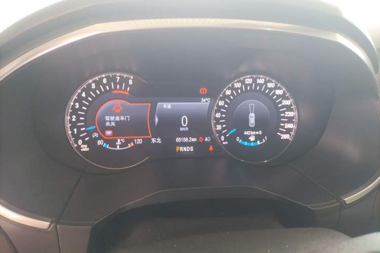 Used Ford Edge 2020 EcoBoost 245 Two-Wheel Drive Titanium 7-Seater Instrument Cluster