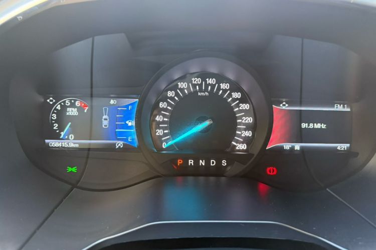Used Ford Edge 2020 EcoBoost 245 2WD ST-Line 5-seater Odometer Close Up