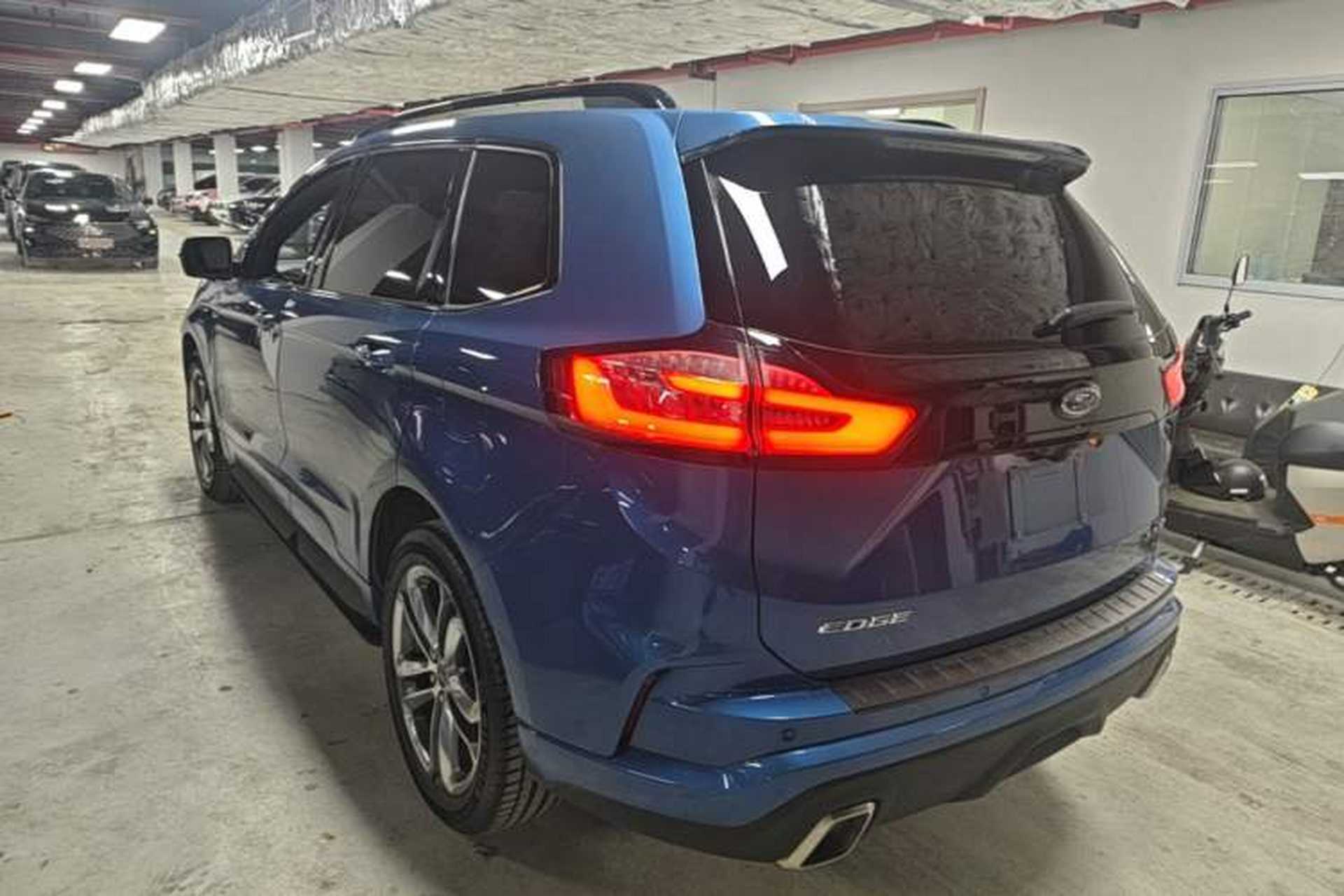 Used Ford Edge 2020 EcoBoost 245 4x4 ST-Line 7-Seater Rear Left 45 Deg