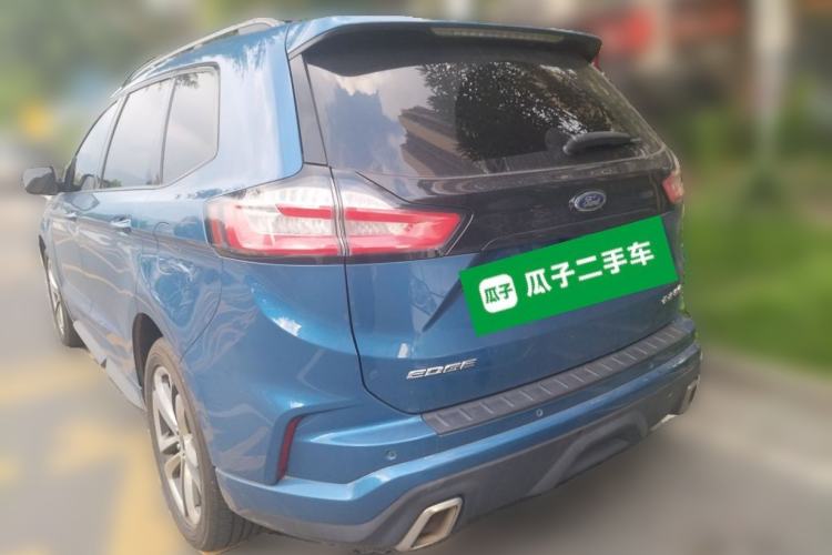 Used Ford Edge 2020 EcoBoost 245 4x4 ST-Line 7-Seater Rear Left 45 Deg