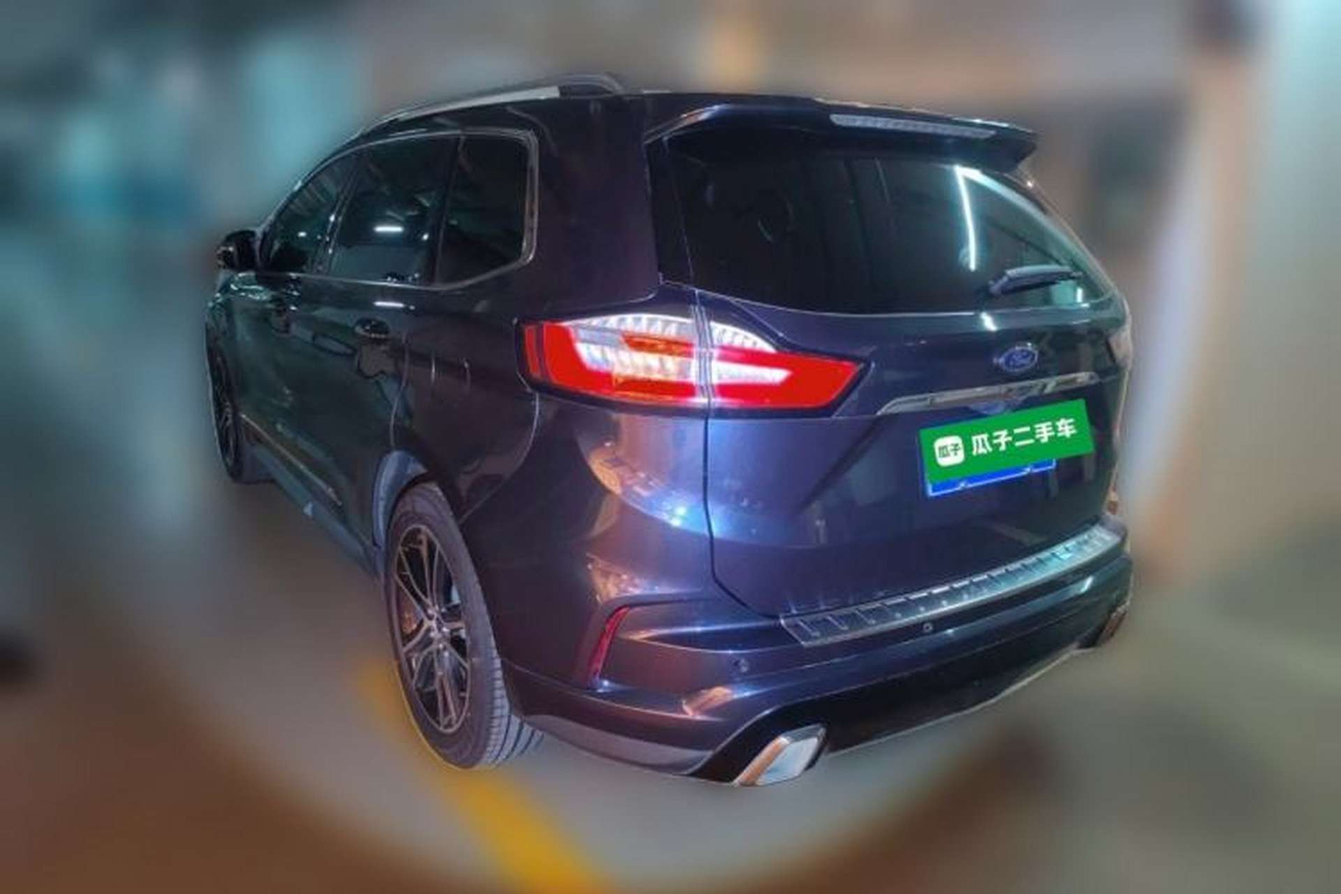 Used Ford Edge 2020 EcoBoost 245 Two-Wheel Drive Titanium 7-Seater Rear Left 45 Deg