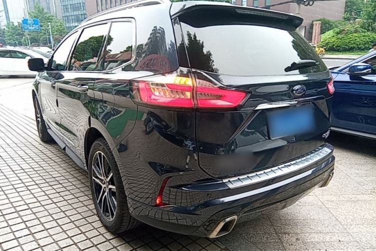 Used Ford Edge 2020 EcoBoost 245 Two-Wheel Drive Titanium 7-Seater Rear Left 45 Deg