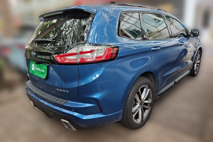 Used Ford Edge 2020 EcoBoost 245 4x4 ST-Line 7-Seater Rear Right 45 Deg