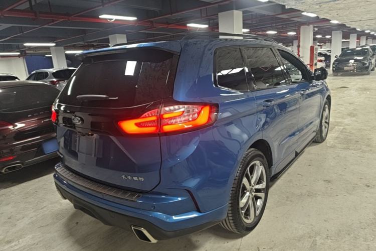 Used Ford Edge 2020 EcoBoost 245 4x4 ST-Line 7-Seater Rear Right 45 Deg