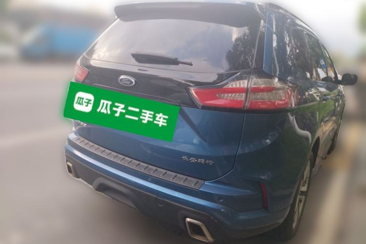 Used Ford Edge 2020 EcoBoost 245 4x4 ST-Line 7-Seater Rear Right 45 Deg