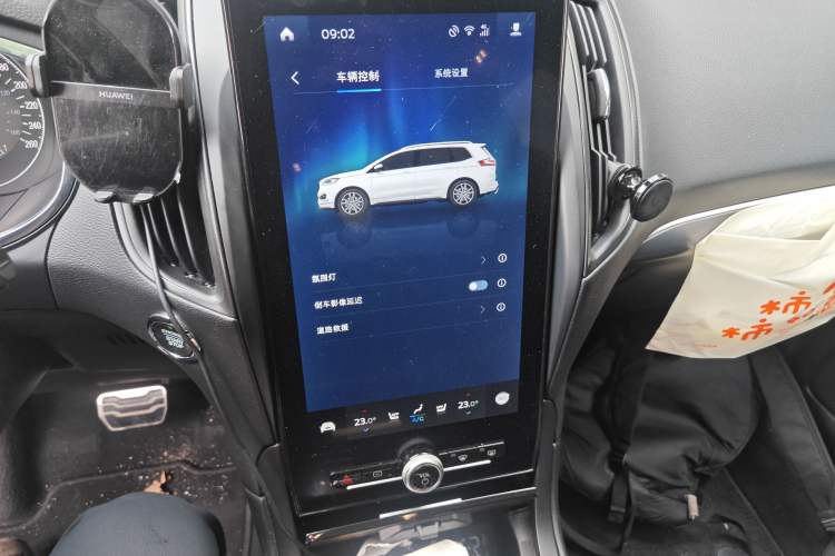 Used Ford Edge 2020 EcoBoost 245 Four-Wheel Drive Titanium Plus 7-Seater Audio And AC Panel
