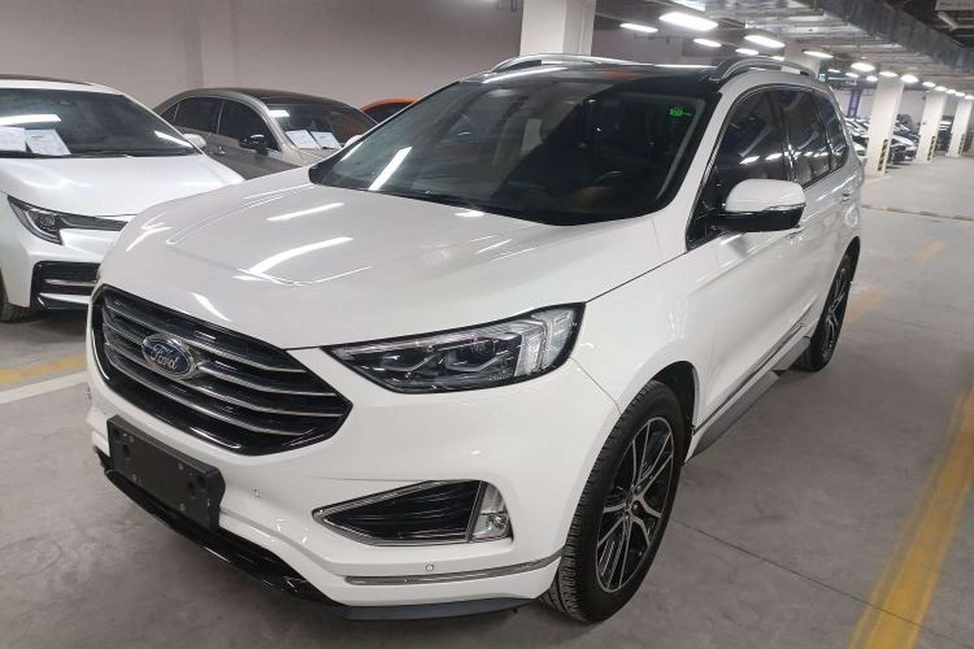 Used Ford Edge 2020 EcoBoost 245 Two-Wheel Drive Titanium 7-Seater Front Left 45 Deg