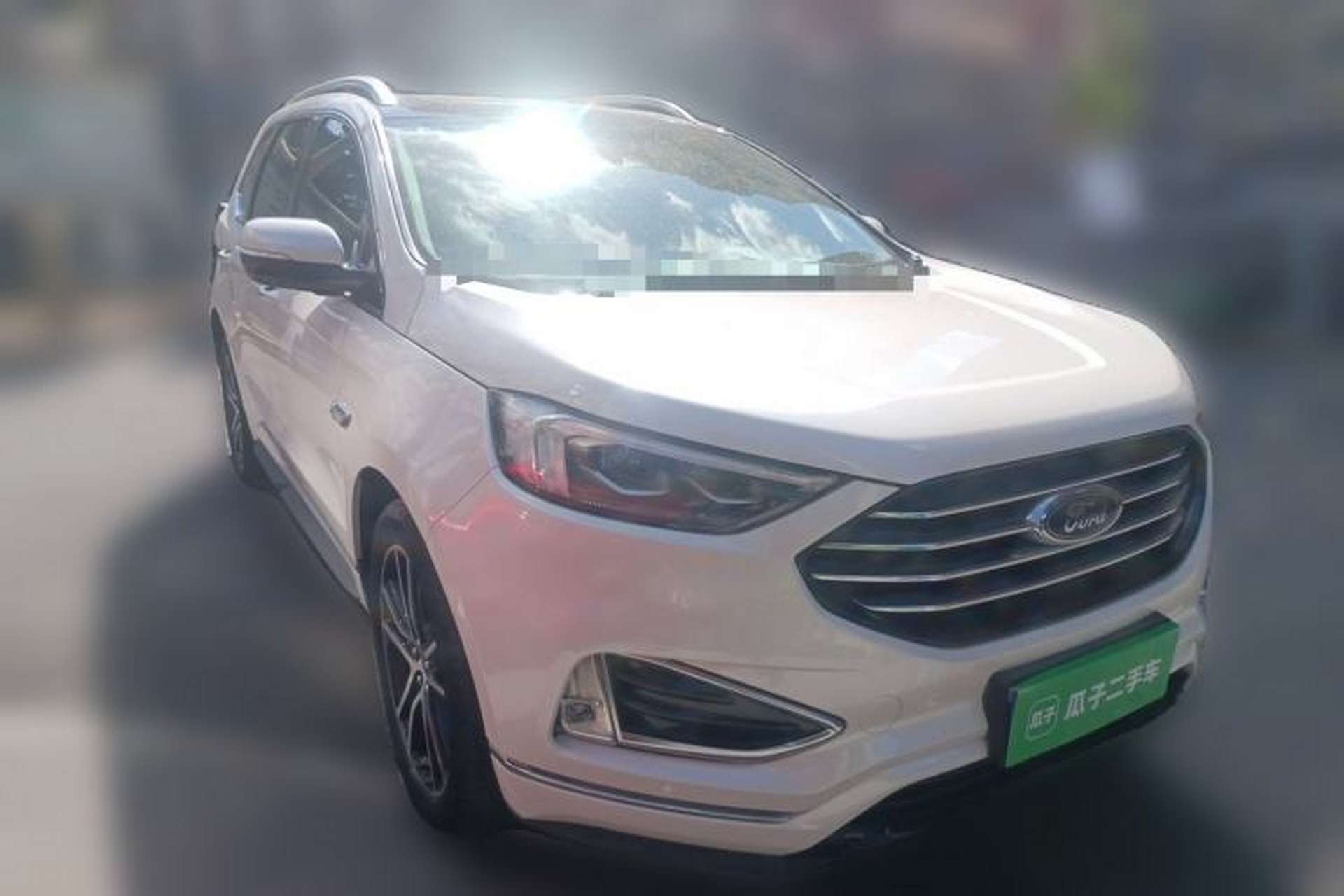 Used Ford Edge 2020 EcoBoost 245 Two-Wheel Drive Titanium 7-Seater Front Right 45 Deg