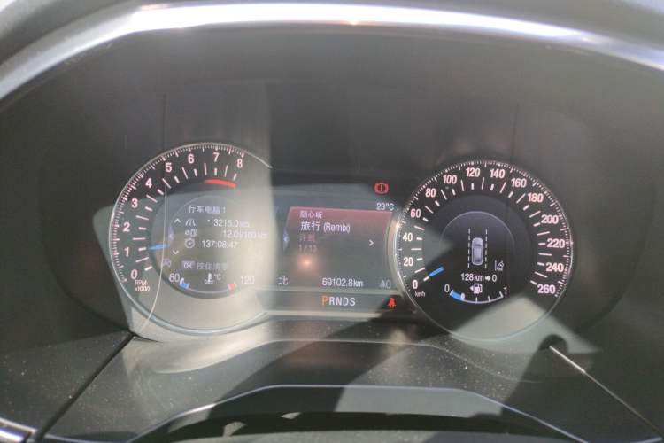 Used Ford Edge 2020 EcoBoost 245 Two-Wheel Drive Titanium 7-Seater Instrument Cluster