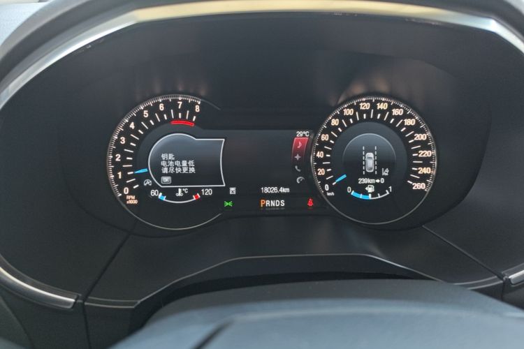 Used Ford Edge 2020 EcoBoost 245 Two-Wheel Drive Titanium 7-Seater Instrument Cluster