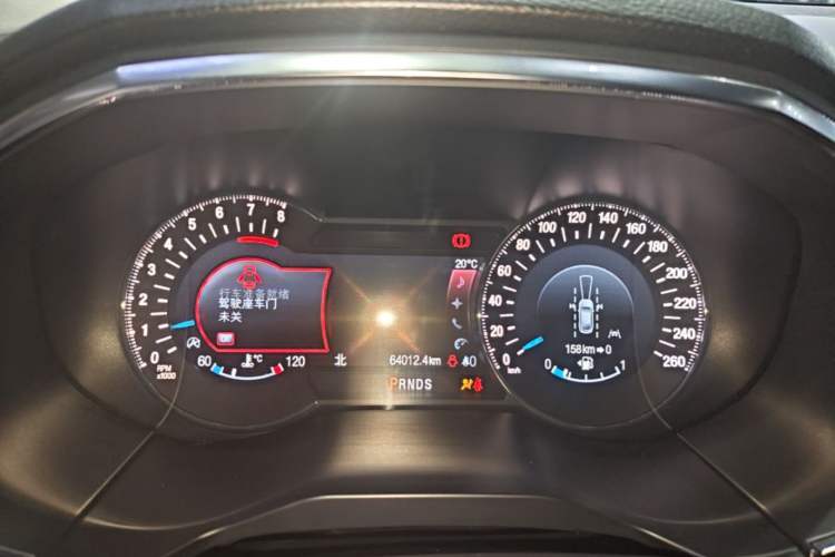 Used Ford Edge 2020 EcoBoost 245 Two-Wheel Drive Titanium 7-Seater Instrument Cluster