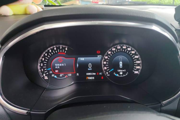 Used Ford Edge 2020 EcoBoost 245 Two-Wheel Drive Titanium 7-Seater Instrument Cluster
