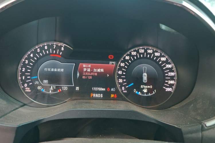 Used Ford Edge 2020 EcoBoost 245 Two-Wheel Drive Titanium 7-Seater Instrument Cluster