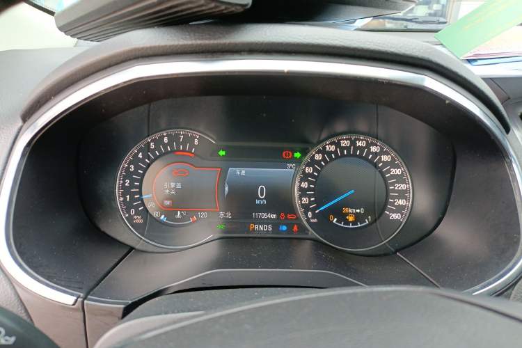 Used Ford Edge 2020 EcoBoost 245 Two-Wheel Drive Titanium 7-Seater Instrument Cluster
