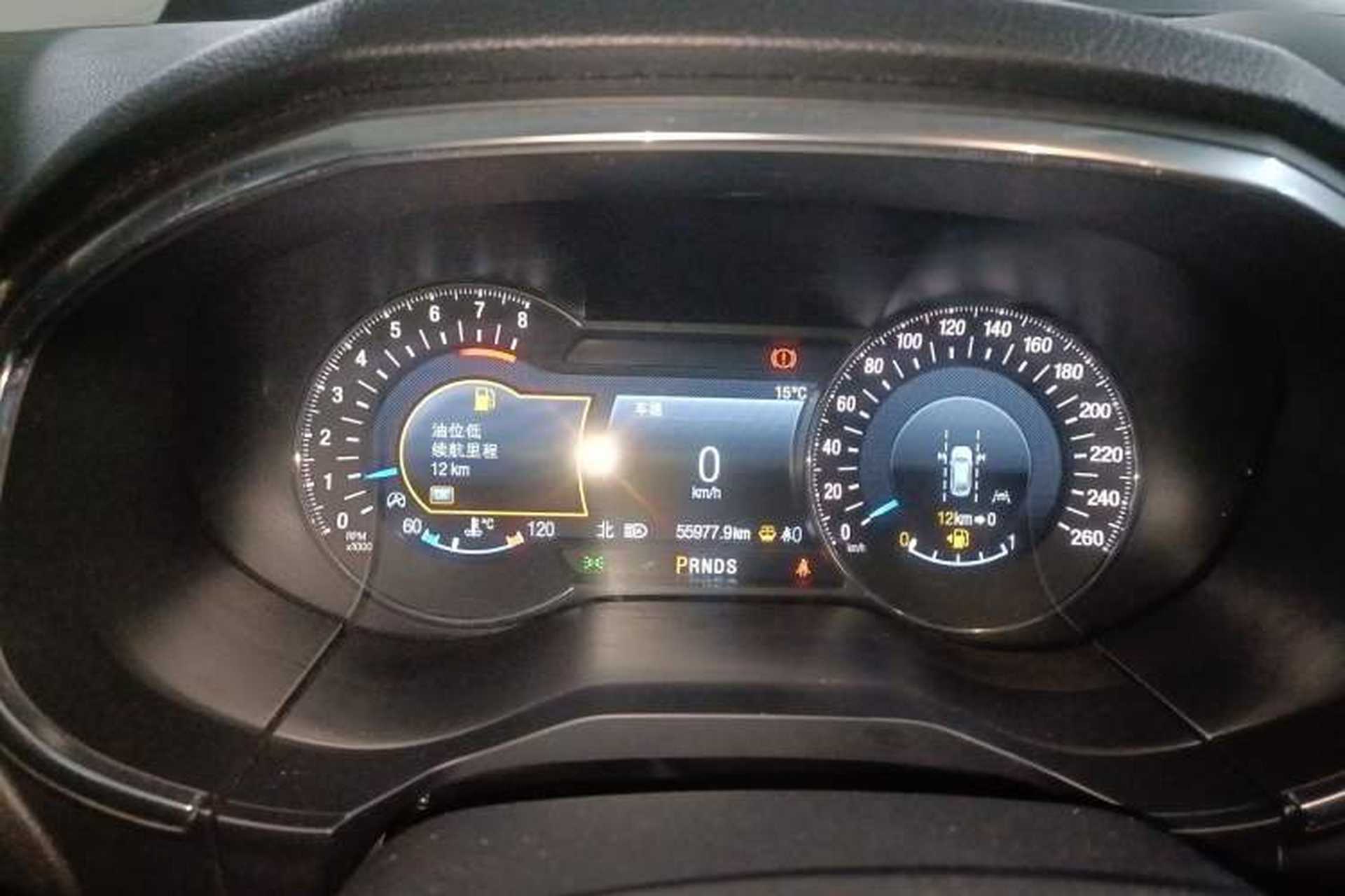 Used Ford Edge 2020 EcoBoost 245 Two-Wheel Drive Titanium 7-Seater Instrument Cluster