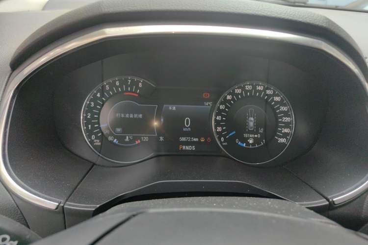 Used Ford Edge 2020 EcoBoost 245 Two-Wheel Drive Titanium 7-Seater Instrument Cluster