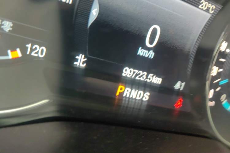 Used Ford Edge 2020 EcoBoost 245 Two-Wheel Drive Titanium 7-Seater Odometer Close Up