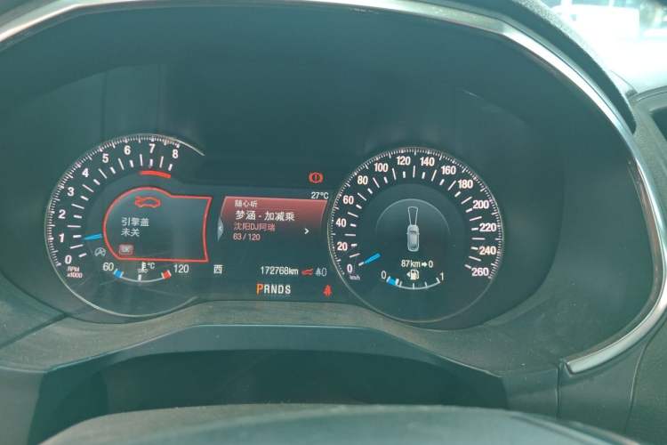 Used Ford Edge 2020 EcoBoost 245 Two-Wheel Drive Titanium 7-Seater Odometer Close Up