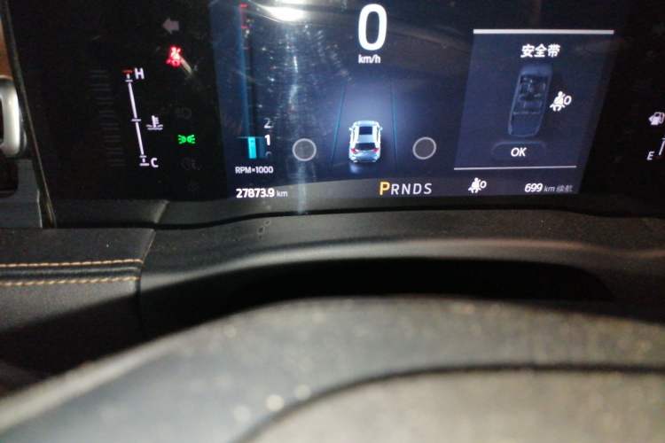 Used Ford Edge 2020 EcoBoost 245 4x4 ST-Line 7-Seater Odometer Close Up