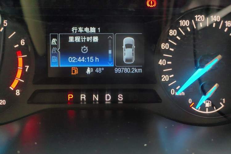 Used Ford Edge 2020 EcoBoost 245 Two-Wheel-Drive Titanium 5-Seater Odometer Close Up