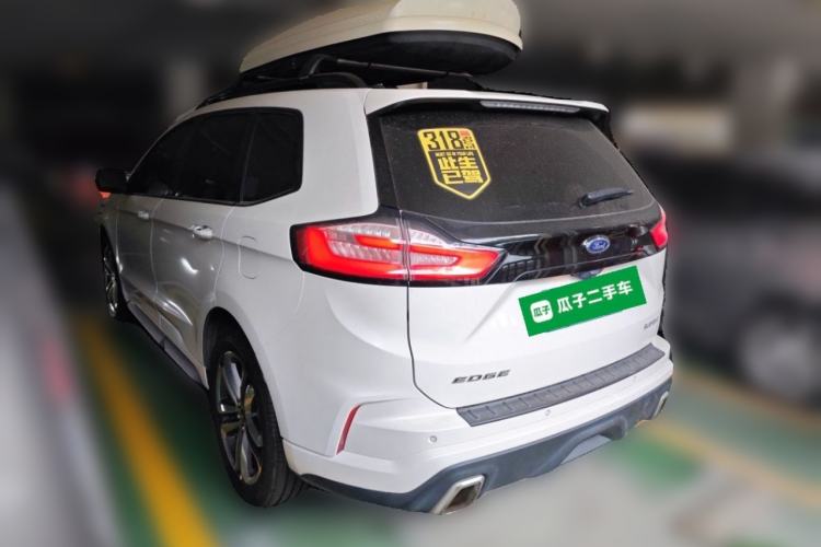 Used Ford Edge 2020 EcoBoost 245 4x4 ST-Line 7-Seater Rear Left 45 Deg