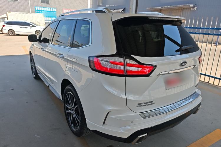 Used Ford Edge 2020 EcoBoost 245 Two-Wheel Drive Titanium 7-Seater Rear Left 45 Deg