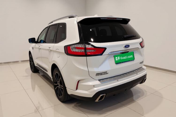 Used Ford Edge 2020 EcoBoost 245 Two-Wheel Drive Titanium 7-Seater Rear Left 45 Deg