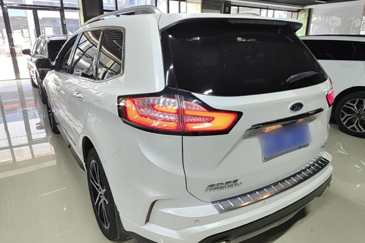 Used Ford Edge 2020 EcoBoost 245 Two-Wheel Drive Titanium 7-Seater Rear Left 45 Deg