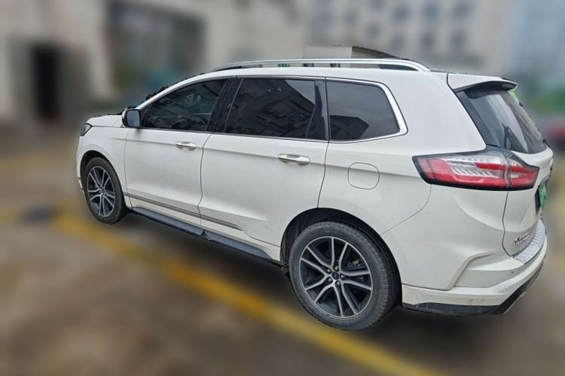 Used Ford Edge 2020 EcoBoost 245 Two-Wheel Drive Titanium 7-Seater Rear Left 45 Deg