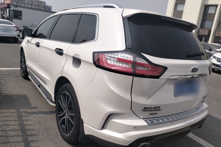 Used Ford Edge 2020 EcoBoost 245 Two-Wheel Drive Titanium 7-Seater Rear Left 45 Deg