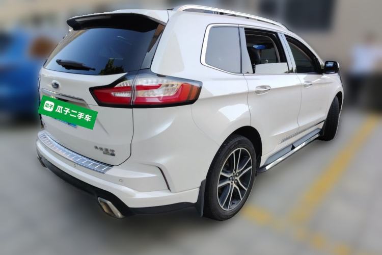 Used Ford Edge 2020 EcoBoost 245 Two-Wheel Drive Titanium 7-Seater Rear Right 45 Deg