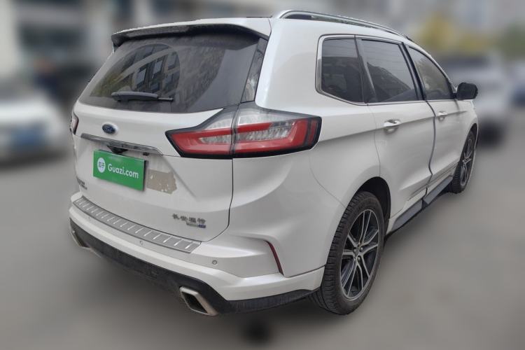 Used Ford Edge 2020 EcoBoost 245 Two-Wheel Drive Titanium 7-Seater Rear Right 45 Deg